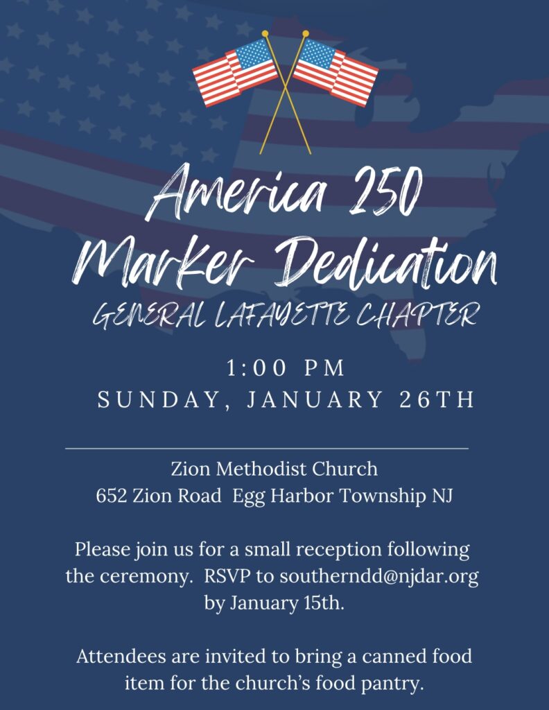 America 250 Marker dedication