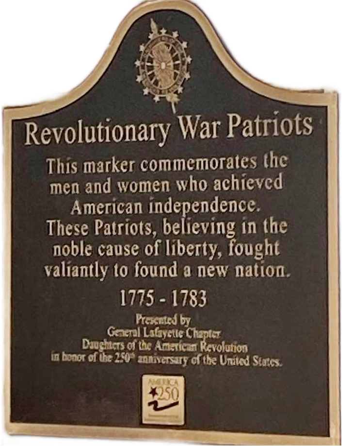 America 250 Plaque