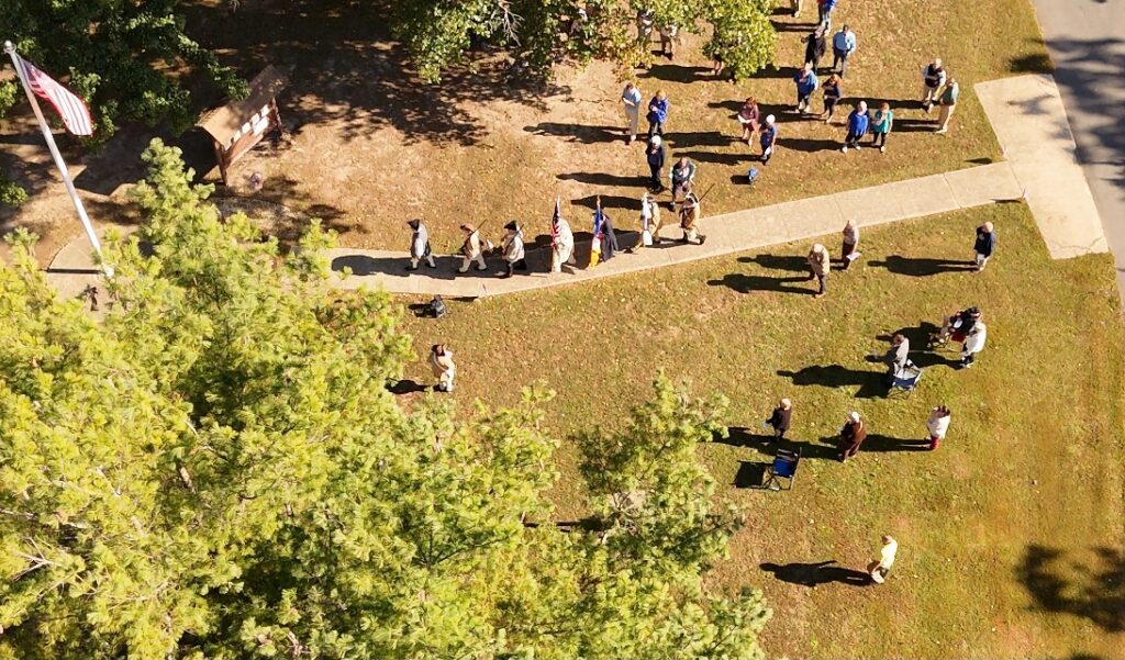 Color Guard Approaching