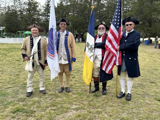 CRS members of NJSSAR Color Guard